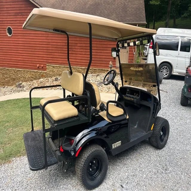 In Stock Classic Enclosed Gas Powered Golf Carts 4 to 6 Seats Premium Build Buy Now Fast Delivery and Wholesale Price Available